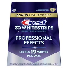 Kit de efectos profesionales Crest 3D Whitestrips segunda mano  Embacar hacia Mexico