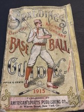 1915 baseball spalding for sale  Lexington
