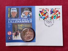 Norwegen numisbrief lympische gebraucht kaufen  Burbach