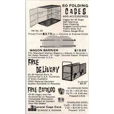 General cage corp for sale  Hinckley