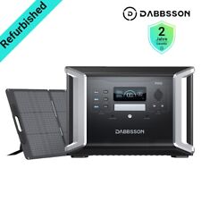 Dabbsson kraftwerk 2400w gebraucht kaufen  Pohlheim