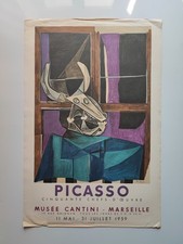 Pablo picasso affiche d'occasion  Coucy-le-Château-Auffrique