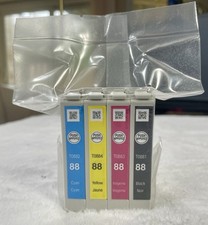 Cartuchos de tinta Epson 88 selados ciano, amarelo, magenta e preto comprar usado  Enviando para Brazil