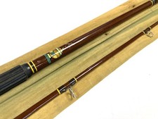 Hardy Longbow 12' 6" vara de fundição de praia de vidro oco 6-8oz 2 peças com bolsa comprar usado  Enviando para Brazil