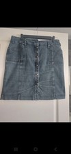 Jupe jean mat d'occasion  Brindas