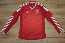 Camisa masculina manga longa Bayern Munich 2013/2014 ADIDAS Home tamanho M vermelha G74157 comprar usado  Enviando para Brazil