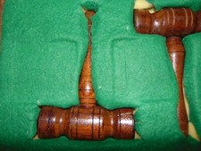 Boxed vintage gavels for sale  KING'S LYNN