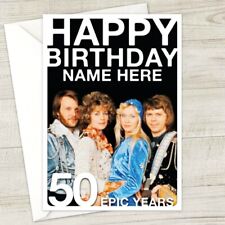 Abba personalised birthday for sale Abba personalised birthday for sale  SHEFFIELD