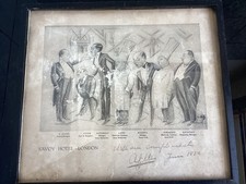 Ancienne gravure dédicacé d'occasion  Beauvais