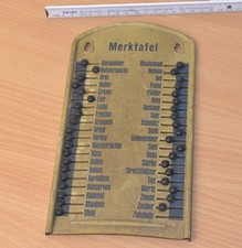 Schöne alte merktafel gebraucht kaufen  Dresden