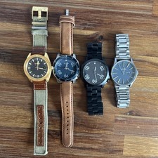 LOTE DE RELÓGIOS NIXON 4 PACOTE: Nixon Rover, couro Ranger, Ranger e Sentry  comprar usado  Enviando para Brazil