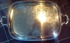 Silver plated salver. for sale  BEDFORD
