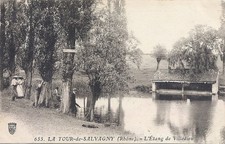 Cpa tour salvagny d'occasion  Chauffailles