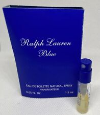 Polo Blue by Ralph Lauren Eau de Toilette Perfume Parfum Profumo 1,5ml 0,05oz comprar usado  Enviando para Brazil