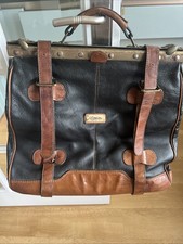 Vintage leather holdall for sale  CHESHAM