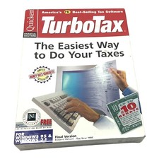 Turbotax 1995 quicken for sale  Telford