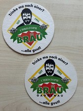 Bierdeckel cristoph bräu gebraucht kaufen Bierdeckel cristoph bräu gebraucht kaufen  Montabaur