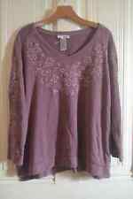 Nwt purple embroidered for sale  Alameda