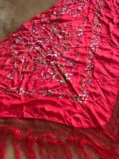 Stunning red satin for sale  LONDON
