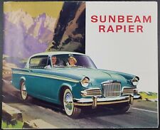 Original sunbeam rapier for sale  BOURNEMOUTH