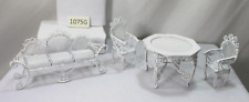 White metal wicker for sale  Palm Beach Gardens