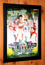 2006 Rumble Roses XX PS2 Xbox 360 Konami Antigo Promo Pequeno Pôster / Página de Anúncio Emoldurada comprar usado  Enviando para Brazil