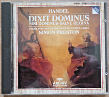 Handel dixit dominus. for sale  NORWICH