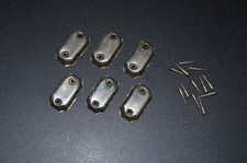Capas de afinador de guitarra vintage c. 1940s - 50s níquel, para Grover Sta-tites comprar usado  Enviando para Brazil