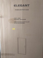 Elegant frameless shower for sale  LONDON