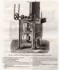 Image 1890 engraving d'occasion  Ouzouer-sur-Loire