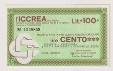 Miniassegni 18.01.77 polleria usato  Milano