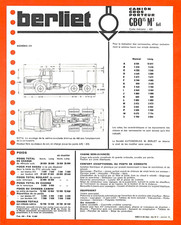 Berliet gbo camion d'occasion  Les Bordes