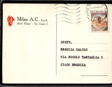 Cartolina calcio milan usato Cartolina calcio milan usato  Italia