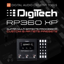 Biblioteca de modelagem de amplificador e predefinições FX Digitech RP360XP, usado comprar usado  Enviando para Brazil