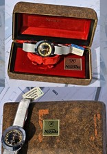Rare NIVADA Automatique Branca VS1 Tiger Oeil Étui Tungstène NOS Avec Boîtier comprar usado  Enviando para Brazil