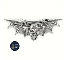 Gothic skull bat for sale  WIRRAL