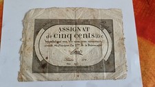 Assignat 500 livres d'occasion  Valbonne