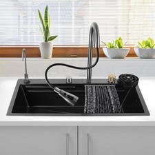 Waterfall kitchen sink for sale  SALFORD