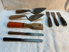 Espátulas e raspadores vintage para facas de massa lote com a maioria das alças de madeira DD3 comprar usado Espátulas e raspadores vintage para facas de massa lote com a maioria das alças de madeira DD3 comprar usado  Enviando para Brazil