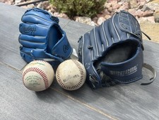 Lot gant baseball d'occasion  Villemoustaussou