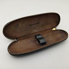 Montblanc black leather d'occasion  Expédié en Belgium