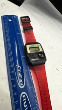 Relógio de rádio Wild Planet FM com pulseira original vintage década de 1980 PARA PEÇAS comprar usado  Enviando para Brazil