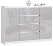 AKORD KOMODA K140 2D 4SZ CLP METALIK POŁYSK na sprzedaż  PL