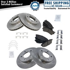 Usado, Kit de pastilhas de freio e rotor dianteiro e traseiro Premium Posi cerâmica para Mazda Protege comprar usado  Enviando para Brazil