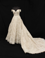 champagne wedding dress for sale  Littleton