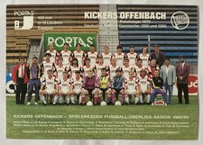 Mannschaftskarte kickers ffenb gebraucht kaufen  Braunschweig