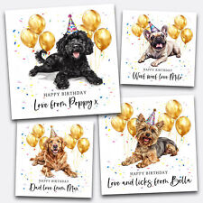 Dog birthday card for sale  DRIFFIELD