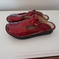 Alegria red patent for sale  Raleigh