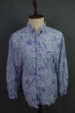 Usado, Camisa Paul & Shark Yachting azul floral manga longa com botões tamanho 45 comprar usado  Enviando para Brazil