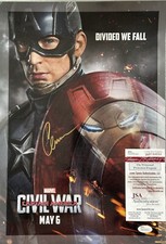 Chris evans signed for sale  Passaic
